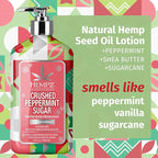 Hempz Crushed Peppermint Sugar Body Lotion, Moisturizer - Image 3
