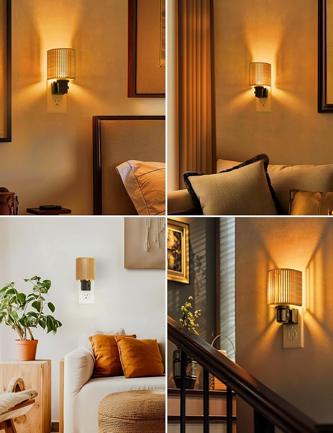 L LOHAS LED Night Lights Plug into Wall, Dimmable Night Light - Image 5