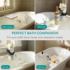 Navaris Gold Wire Bath Tray - Image 5