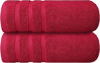 Infinitee Xclusives 100% Cotton Luxury Bath Towels Set of 2 - Image 8