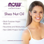 NOW Foods Solutions, Shea Nut Oil, Scalp and Hair - Image 4
