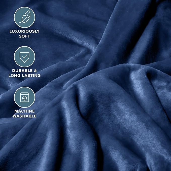 Bare Home Fleece Blanket - Image 2