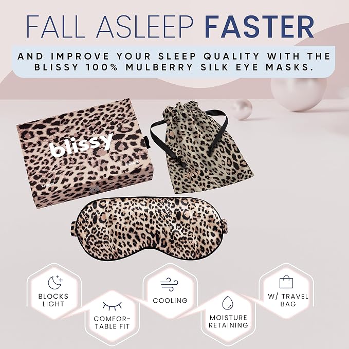 Blissy Silk Sleep Mask - Image 4