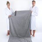 American Soft Linen 35x70 Jumbo Large Bath Towel, 600 GSM 100% Cotton Turkish - Image 5