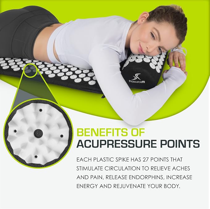 ProsourceFit Acupressure Mat and Pillow Set - Image 3