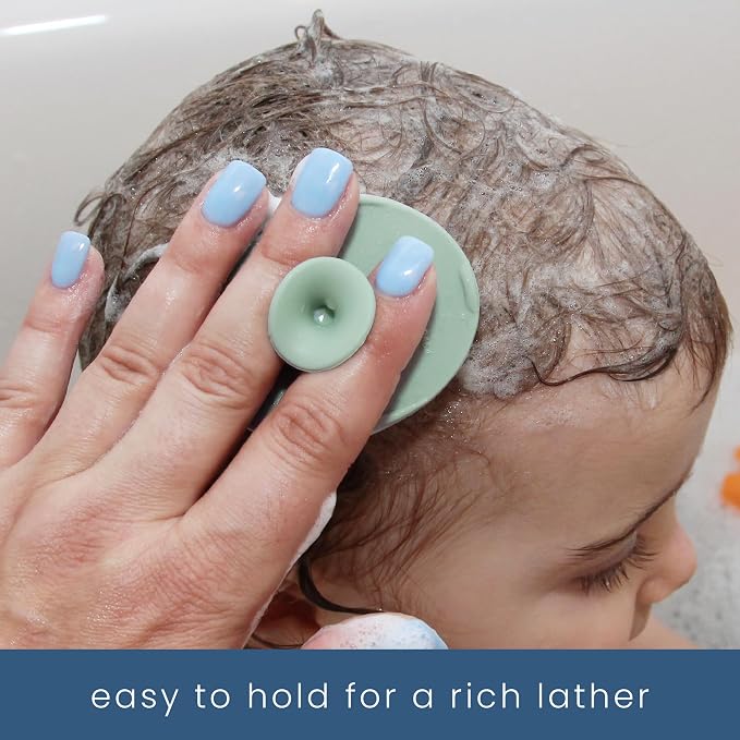 S&T INC. Exfoliating and Massaging Cradle Cap Bath Brushes - Image 2