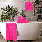 Ultra Soft 6 Pack Cotton Towel Set, Contains 2 Bath Towels 28x55 inch, 2 Hand - Image 5