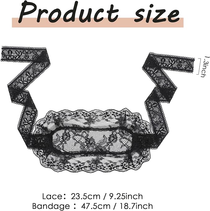 FRESHME Lace Sleeping Eye Mask - Image 4