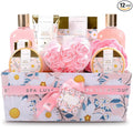 Spa Gift Baskets for Women, Spa Luxetique Bath Gift Set, Bath Salt, Essential by spaluxetique
