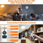 2 Pack 10000mAh Rechargeable Motion Sensor Ceiling Light - Image 6