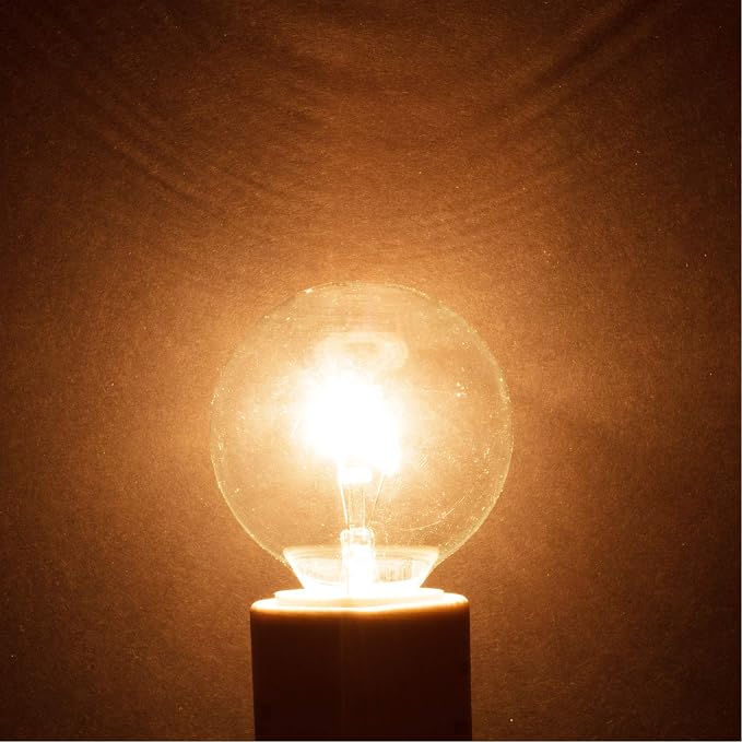 Simba Lighting Small Globe G16.5 Round Bulb 25W E12 Candelabra Base - Image 6