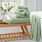 Hand Towels Set 2 Pack-16“x31”, Ultra Soft Microfibers Bathroom Towel Set - Image 2