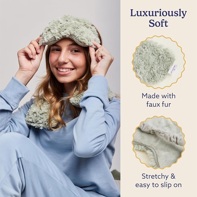 warmies Microwavable Eye Mask for Warmth & Comfort - Image 3