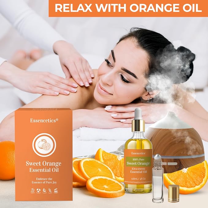 Sweet Orange Essential Oil 4oz - Image 4