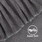 HOMEXCEL 8 Piece Bath Towel Set, Microfiber Bathroom Towel - Image 5