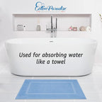 Cotton Paradise 100% Cotton Bath Mats - Image 2
