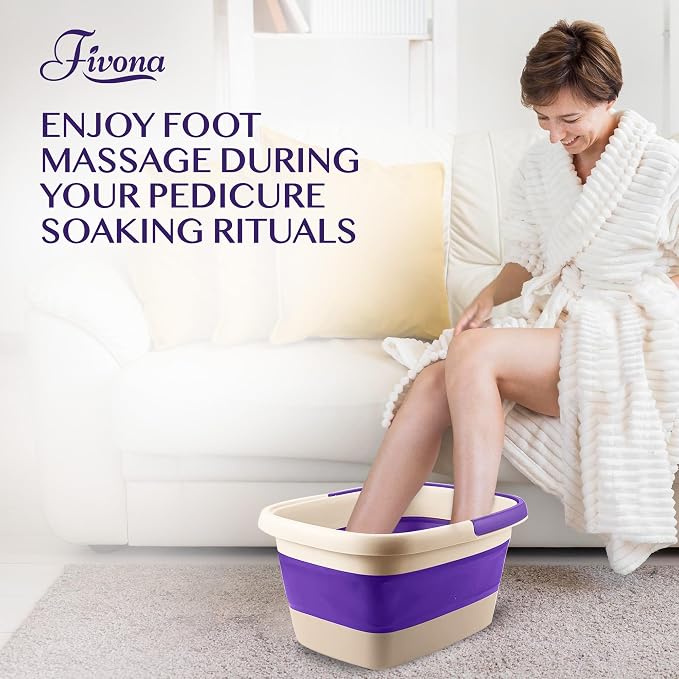 Fivona Collapsible Foot Soak Basin - Image 4
