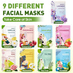 KONEUK 27 Pack Collagen Sheet Face Masks Skincare - Image 3