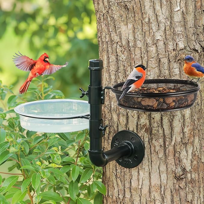 Urban Deco Wall Mounted Bird Feeder - Image 4