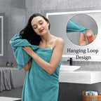 Hailea Extra Large Bath Towels Set 35x70 Inches - Image 7