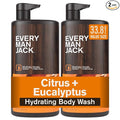 Every Man Jack Citrus + Eucalyptus Mens Body Wash by EveryManJack