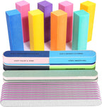 FANDAMEI Nail File and Buffer, Professional Manicure Tools Kit. 8PCS by FANDAMEI