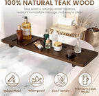Teak Bathtub Tray - Image 5