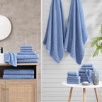 Casa Platino Cotton Bath Towel 8 Piece Set - Image 7