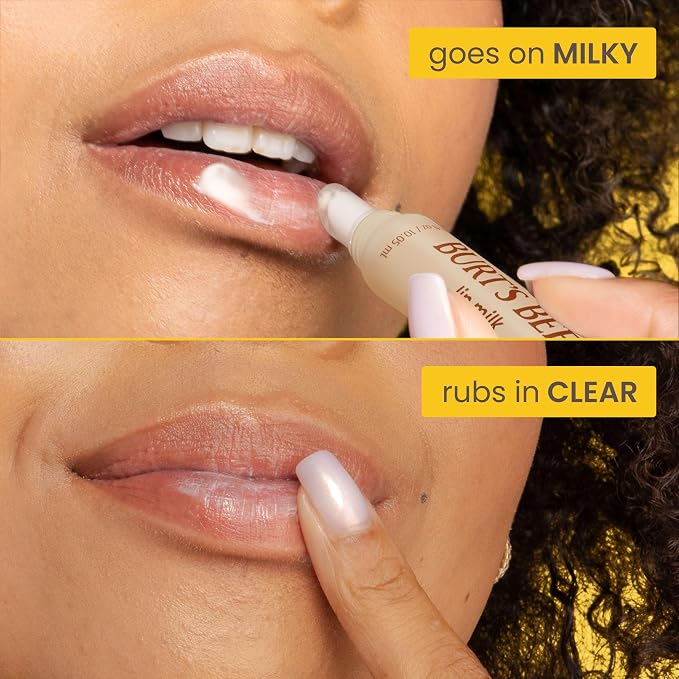 Burt’s Bees Lip Milk, Daily Lip Moisturizer, Toasted Coconut, Vitamin Enriched - Image 3