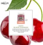 Candle-lite Scented Candles, Juicy Black Cherries, 18 oz Jar, Proudly Poured in - Image 5
