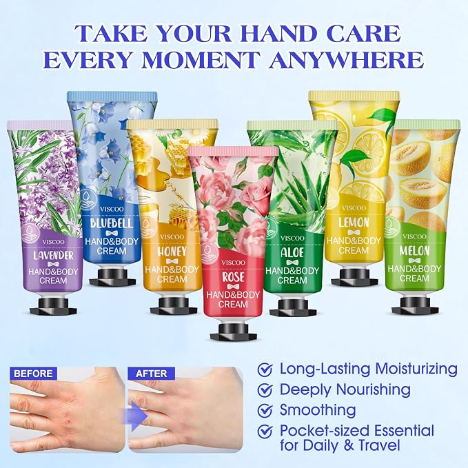 VISCOO 42 Pack Hand Cream Gifts Set - Image 3