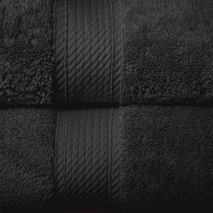 Superior Egyptian Cotton Pile 10 Piece Towel Set, Includes 2 Bath, 4 Hand - Image 5