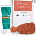 Callus Remover Gel + Foot Scrubber Kit by GildenTree
