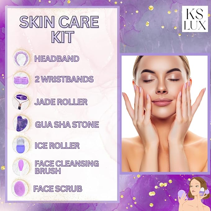 Skincare tools set, facial accessories - Image 3