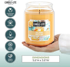 Candle-lite Scented Candles, Island Bellini, 18 oz Jar, Proudly Poured in The - Image 4