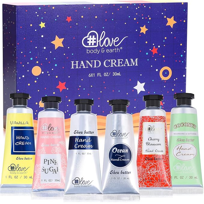 BODY & EARTH # LOVE Hand Cream Gift Set, Mothers Day Gifts by BODYEARTHLOVE