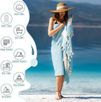 Turkish Beach Towel Oversized Clearance XL 40x71- Sand Free - Image 3