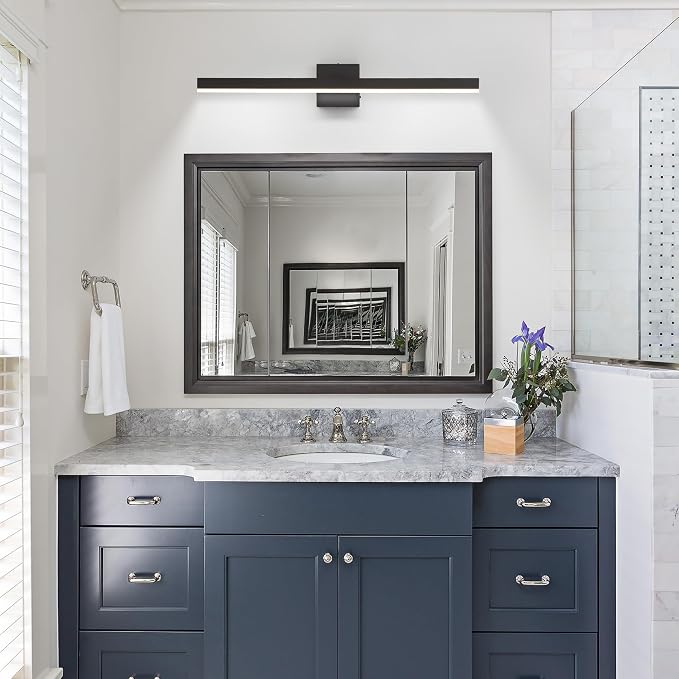 Black Bathroom Vanity Light 31.5 inch, 26W Dimmable 5CCT LED Modern Bathroom - Image 2