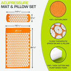 ProsourceFit Acupressure Mat and Pillow Set - Image 2