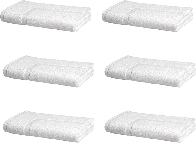 Amazon Basics Premium 100% Cotton Absorbent Soft Bath Mat, Machine Washable by AmazonBasics