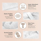 Lili&James Cotton Hair Towel Wrap - Image 5