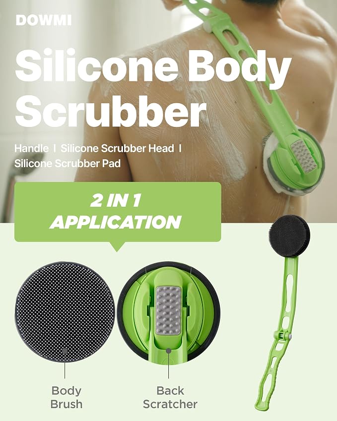 DOWMI Silicone Body Scrubber - Image 2