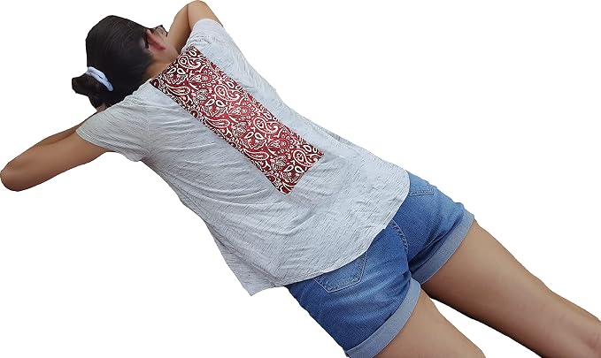 Microwavable Corn Filled Heating Pad and Cold Pack/Washable 100% Cotton Cover - Image 4