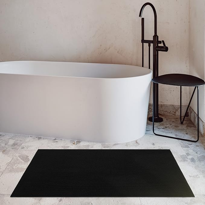 Cotton Paradise 100% Cotton Non Slip Bath Mats - Image 2
