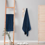GLAMBURG 100% Cotton 2 Pack Oversized Bath Towel Set 28x55 Inches, Ultra Soft - Image 4