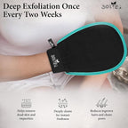 Exfoliating glove for Shower & Exfoliating body scrubber – 100% Vegan Viscose - Image 8