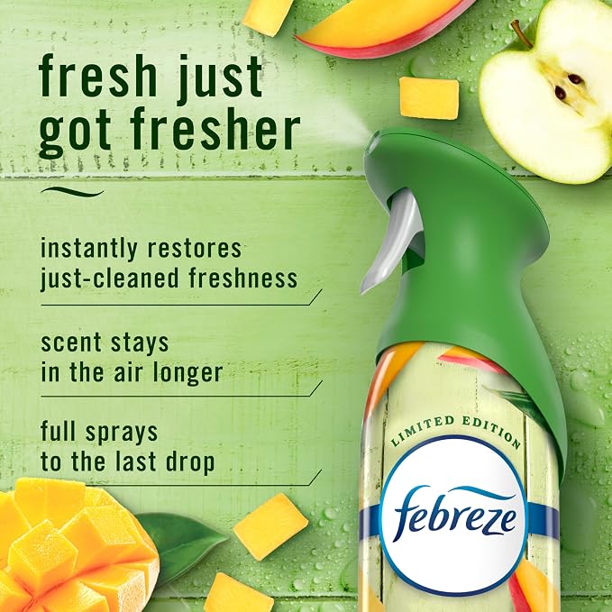 Febreze Air Mist, Air Freshener, Odor Fighting Room Spray, Deodorizer - Image 3
