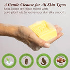 BELA Honeysuckle Soap 3.3 OZ Pack of 12, Long lasting French Triple Milled Bar - Image 3