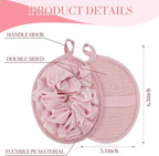 Boao 6 Pcs Bath Shower Pouf Sponge Mesh Pouf Shower Ball Exfoliating Body - Image 2