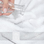 Cotton Paradise 100% Cotton 40x80 Oversized Bath Sheet, Extra Large Turkish - Image 4